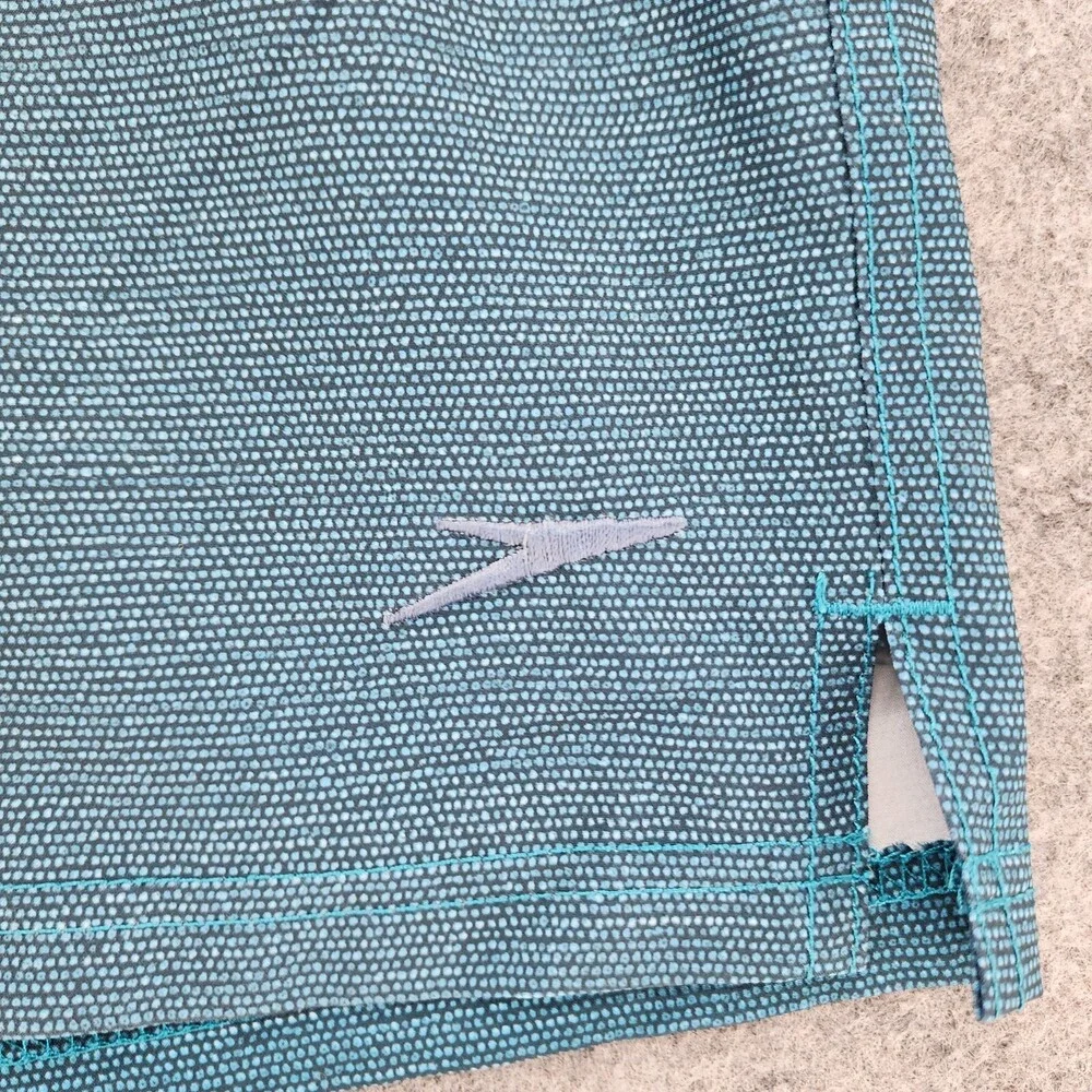 Speedo Swim Trunks Mens Medium Blue Swimwear